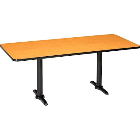 Interion By Global Industrial Dining Table, 36 in W, 72 in L, 29 in H 695846OK